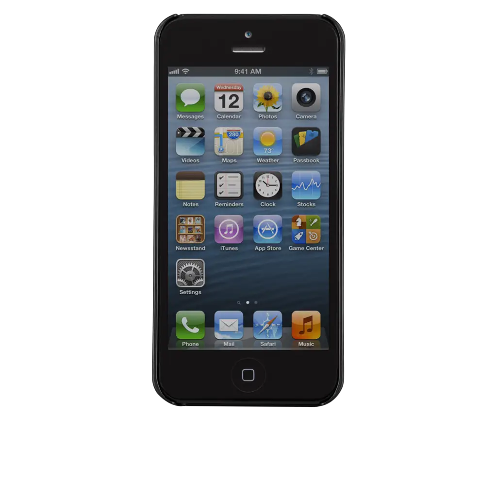 Smartphone Displaying Apps