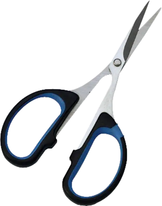 Black and Blue Scissors for Cutting