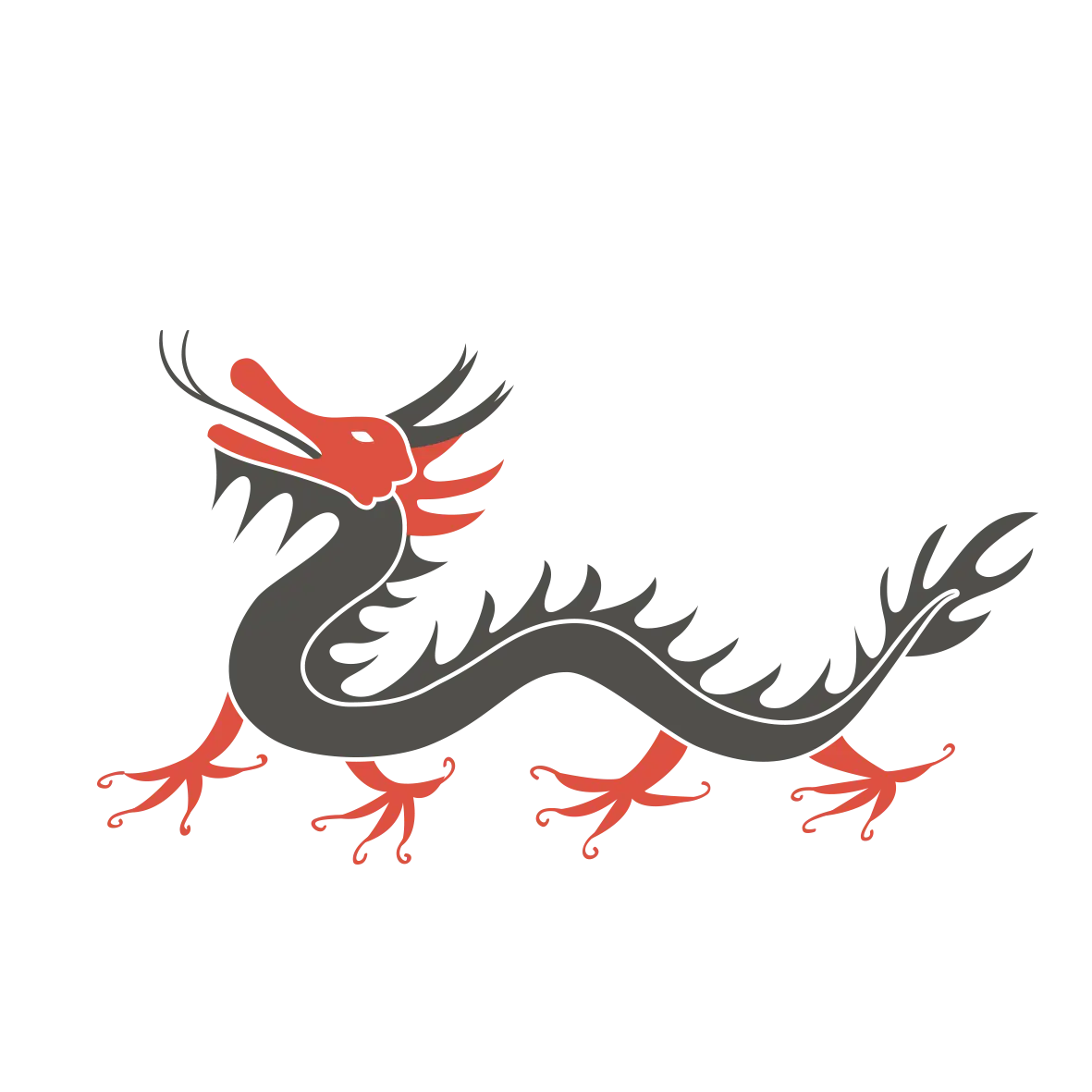 Mythical Dragon Illustration