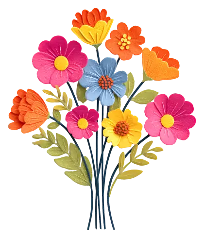Vibrant Bouquet of Flowers