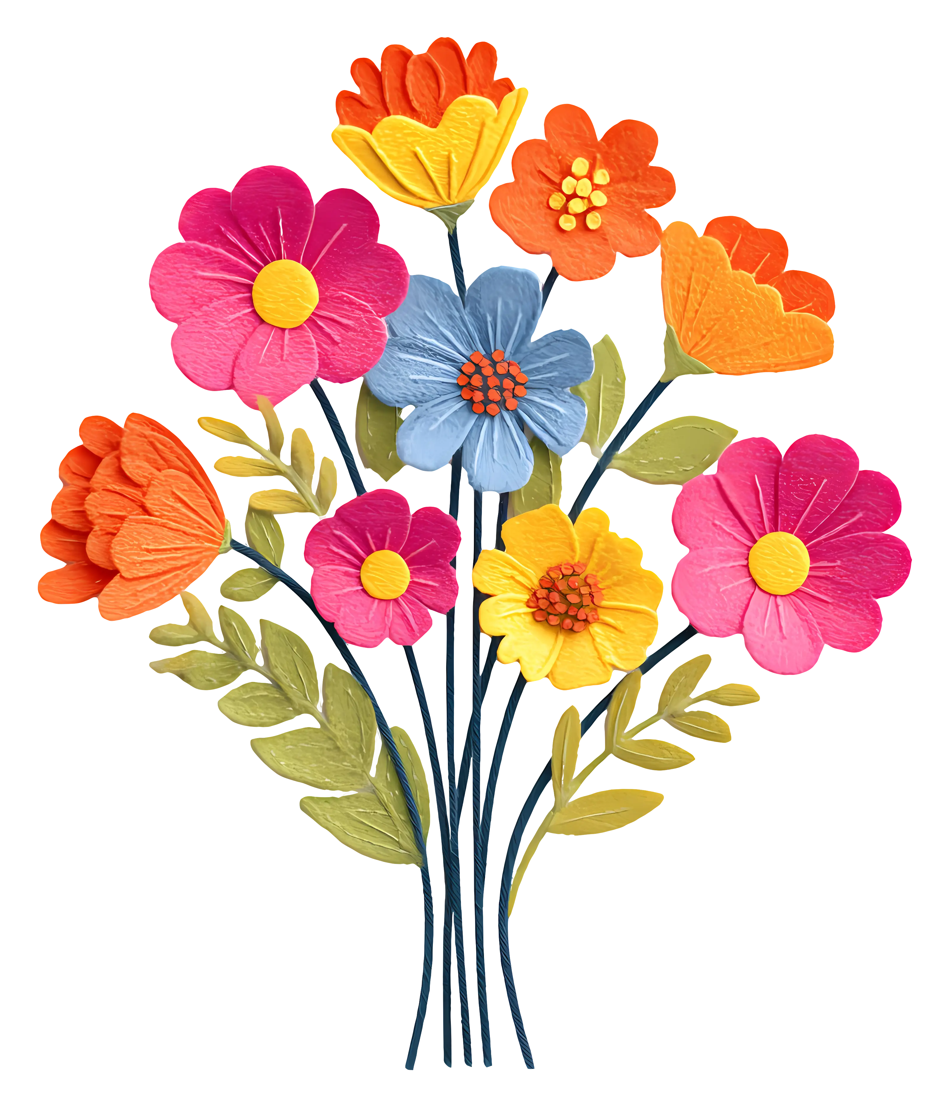 Vibrant Bouquet of Flowers