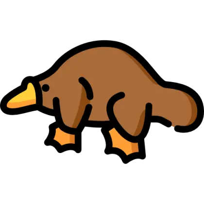 Cute Platypus Illustration
