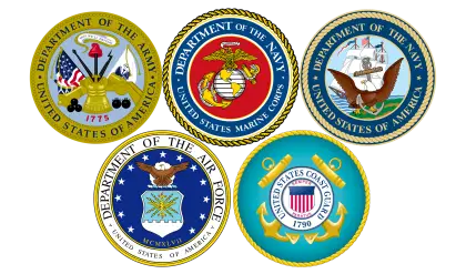 Seals of U.S. Armed Services