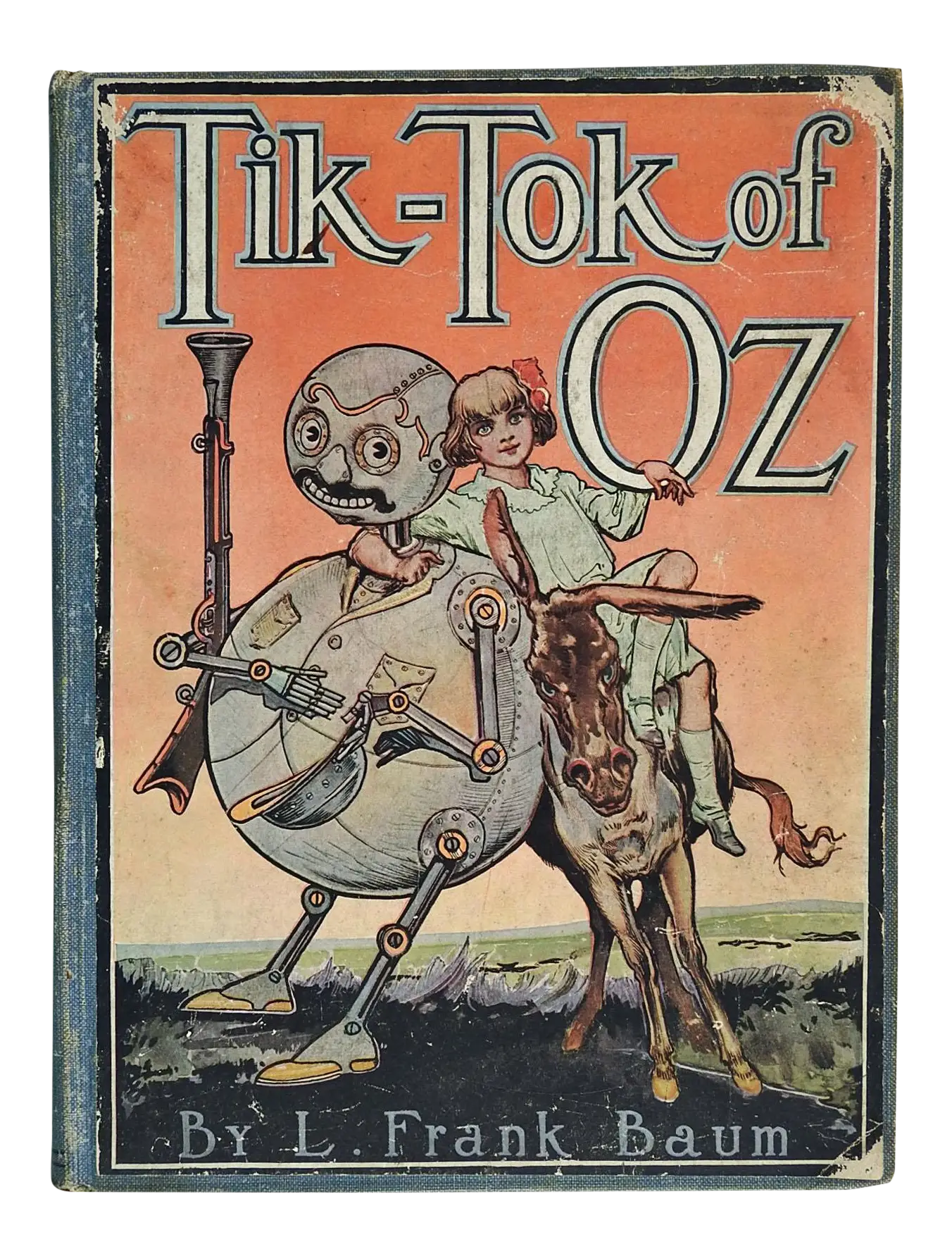 Tik-Tok of Oz Book Cover by L. Frank Baum