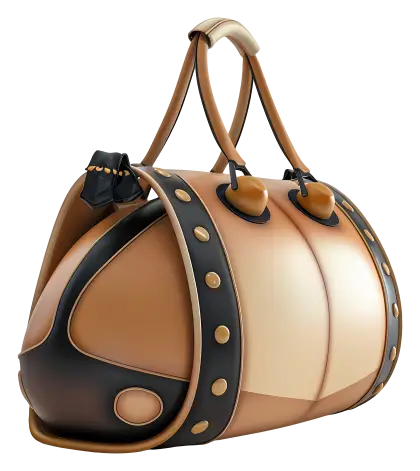 Stylish Brown Handbag