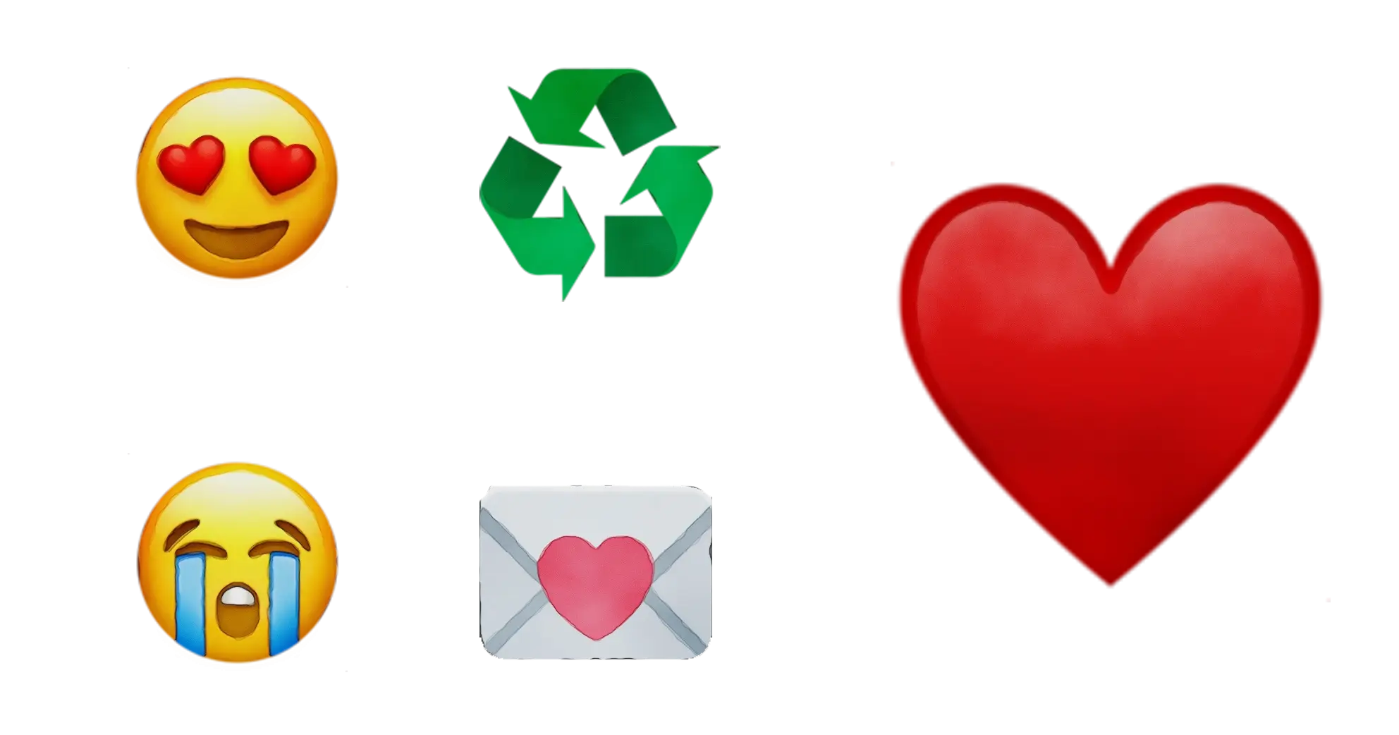 Heart and Love Emojis Collection