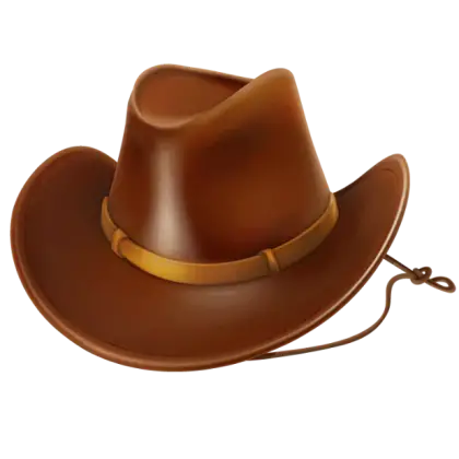 Classic Brown Cowboy Hat