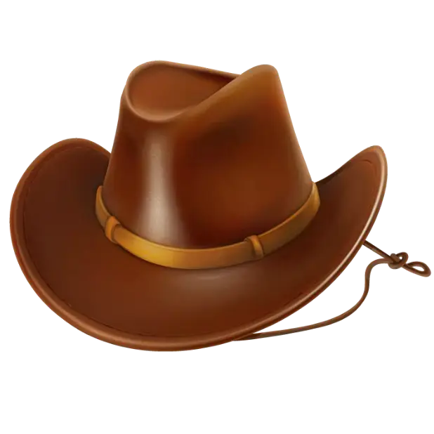 Classic Brown Cowboy Hat