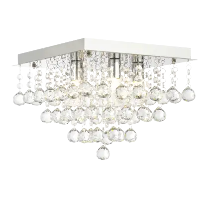 Elegantly Designed Crystal Chandelier