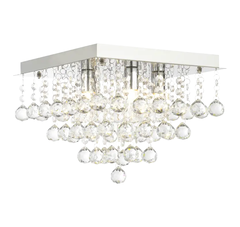 Elegantly Designed Crystal Chandelier