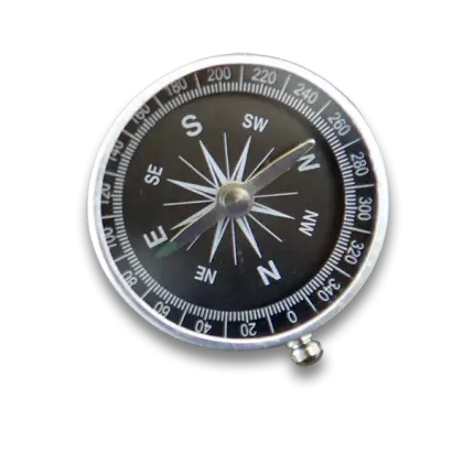 Black Compass for Navigation