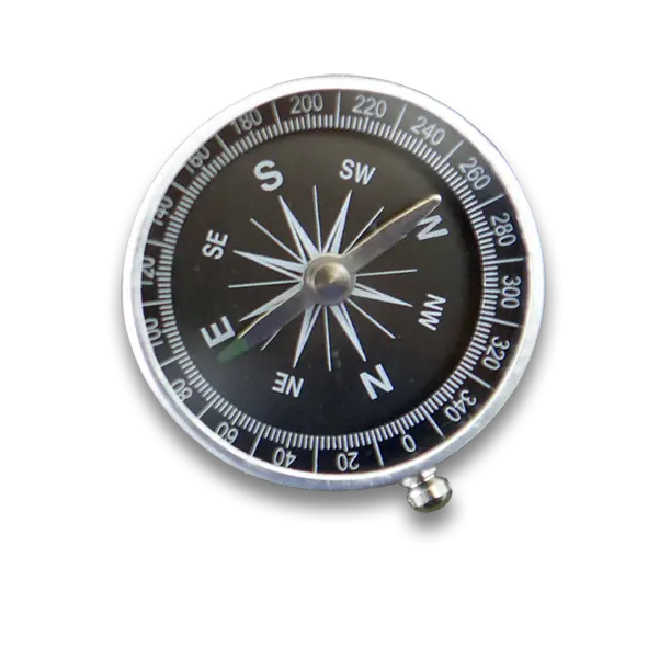 Black Compass for Navigation