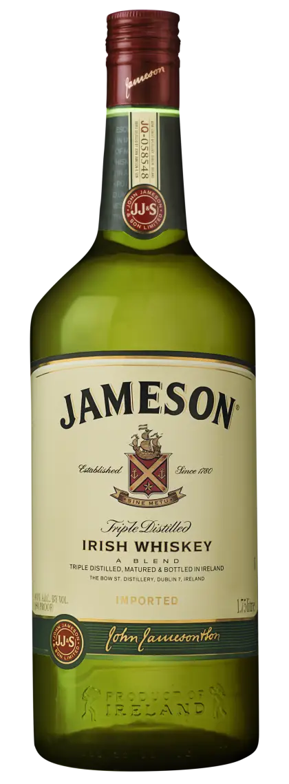 Jameson Irish Whiskey Bottle
