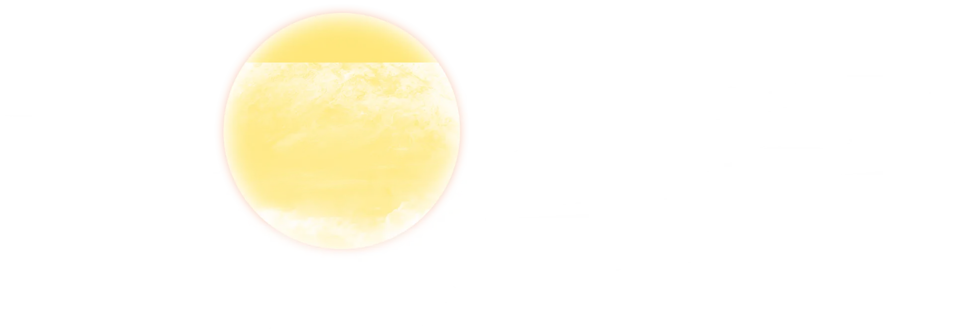 Bright Yellow Sun Illustration