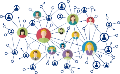 Social Networking Illustration Concept
