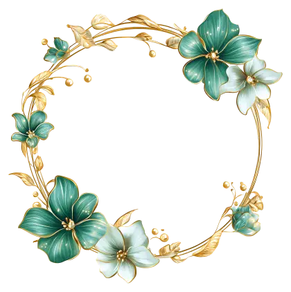 Elegant Floral Wreath Decoration