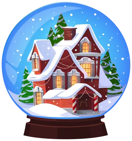 House in a Snow Globe