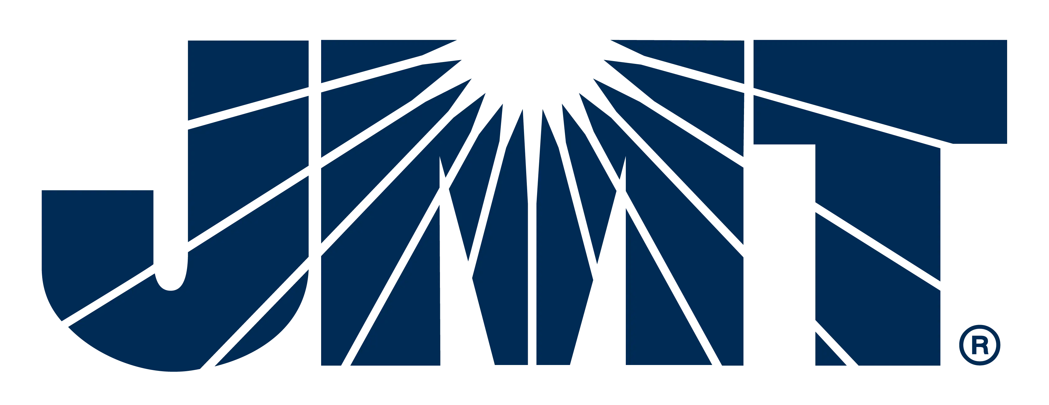 JMT Logo with Radiating Lines Design