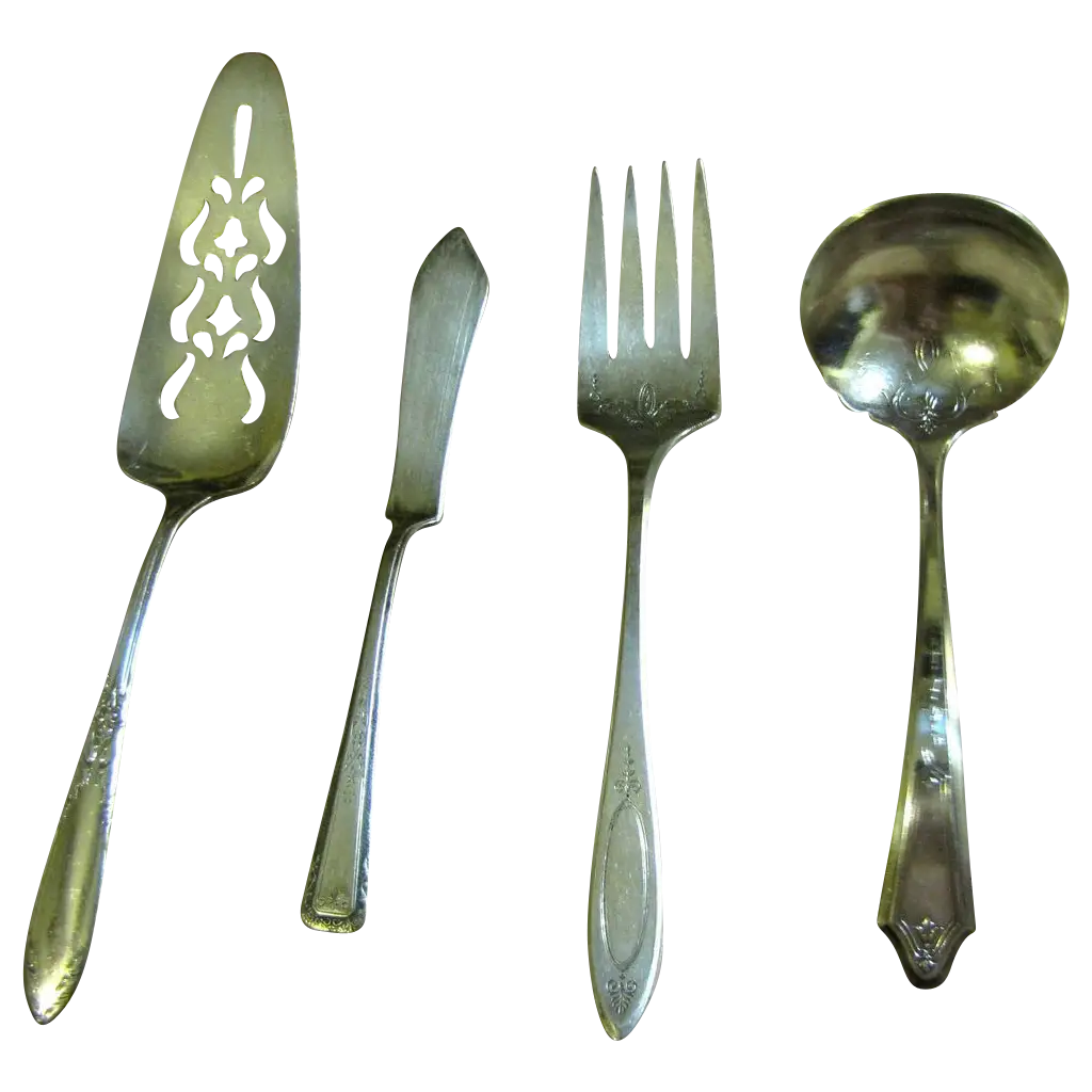 Silver Serving Utensils for Elegant Dining