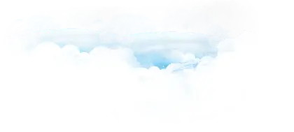 White Fluffy Clouds in the Sky