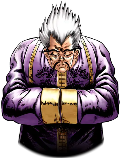 Anime Character with Intense Expression