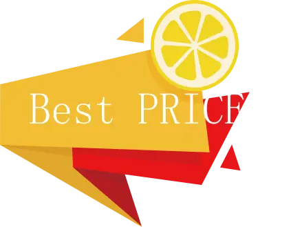 Best Price Promotional Tag with Lemon