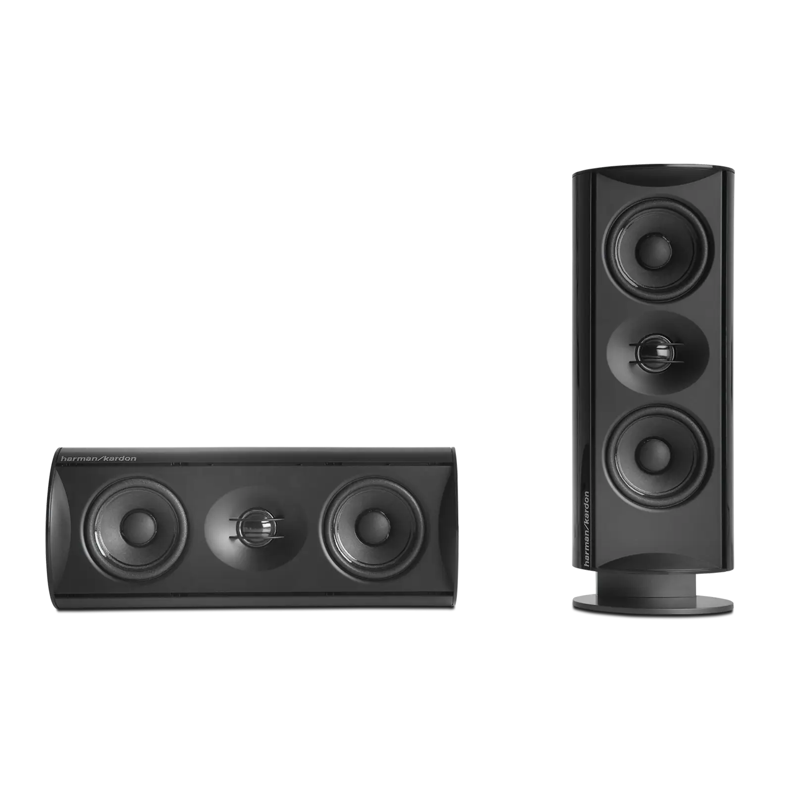 Black Speaker Set for Premium Audio Experience