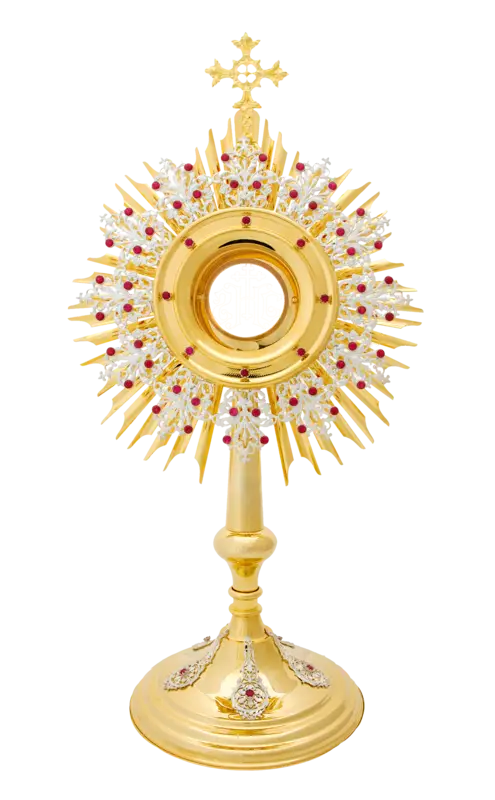 Golden Monstrance Religious Artifact