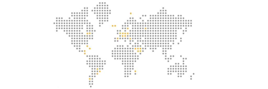 Dotted World Map Illustration