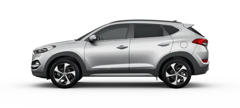 Silver Compact SUV Car Design