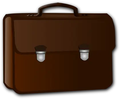 Brown Leather Professional Briefcase
