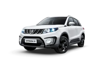 White Compact SUV Car