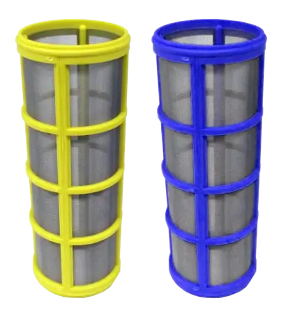 Yellow and Blue Cylindrical Filters