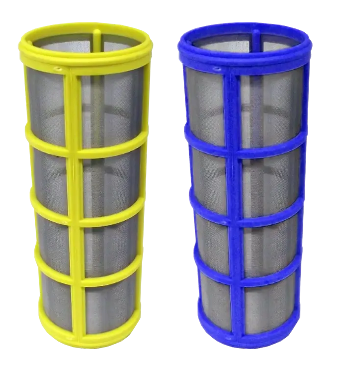 Yellow and Blue Cylindrical Filters