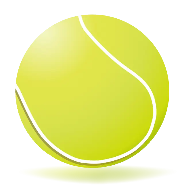 Illustration of a Green Tennis Ball