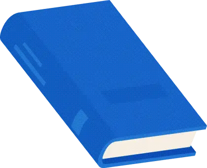Illustration of a Blue Book