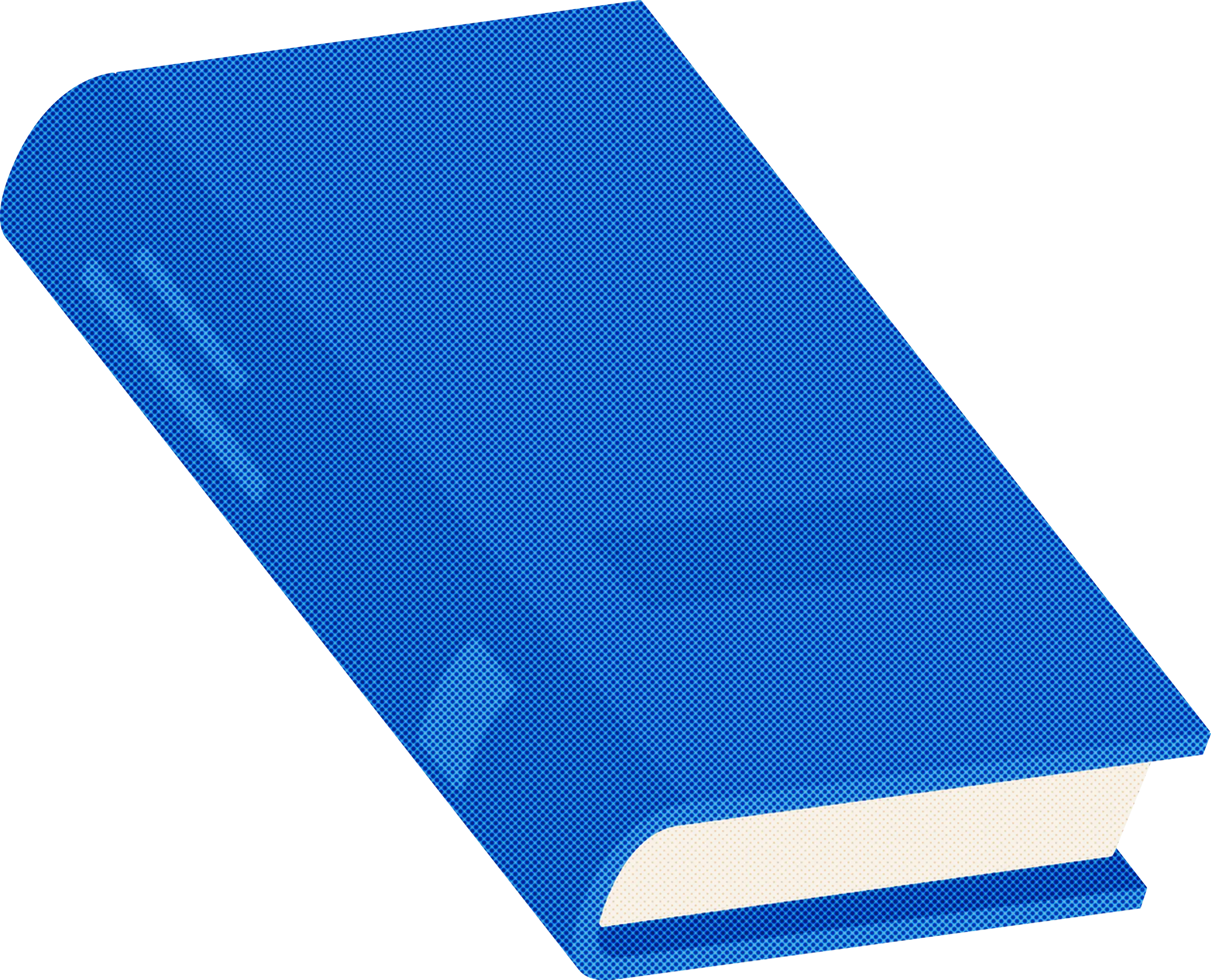Illustration of a Blue Book