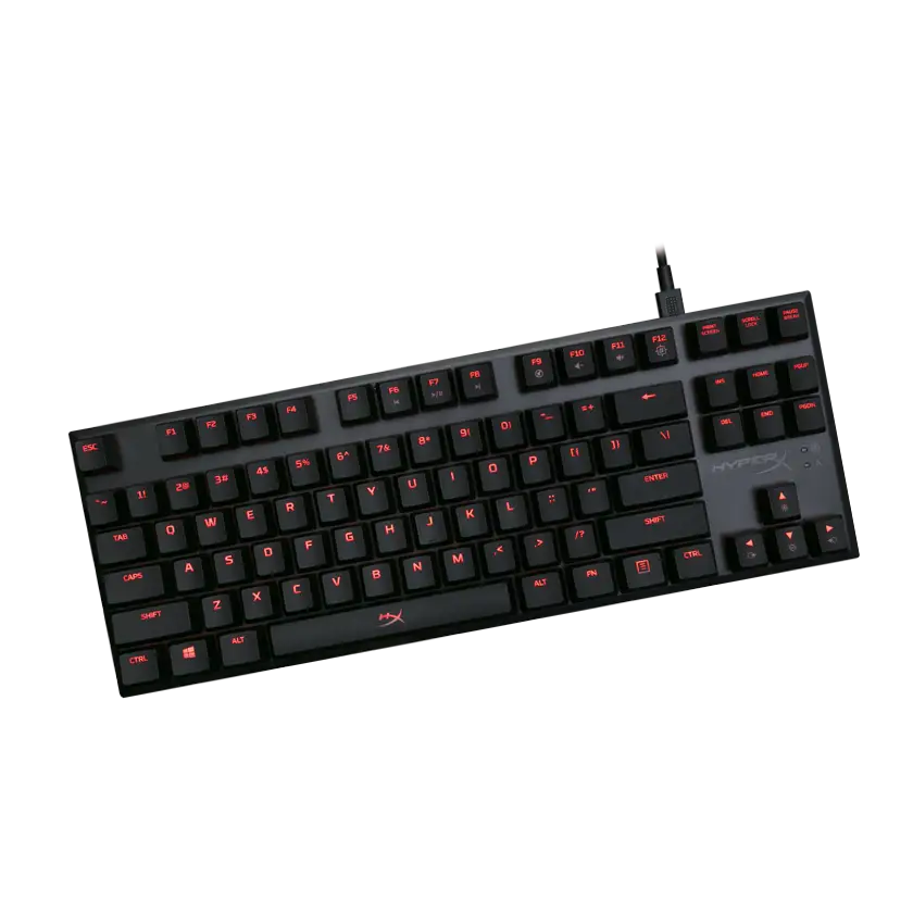 Gaming Mechanical Keyboard with Red Lighting