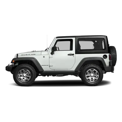 White Jeep for Outdoor Adventures