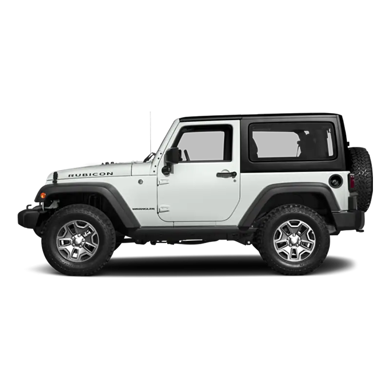 White Jeep for Outdoor Adventures