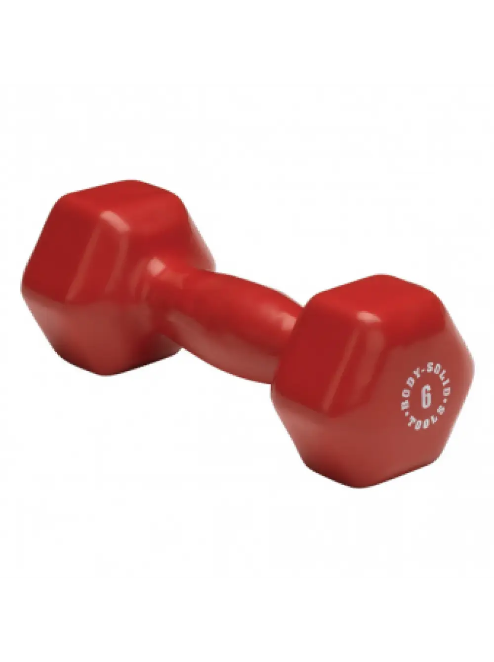 Red Dumbbell for Fitness and Exercise