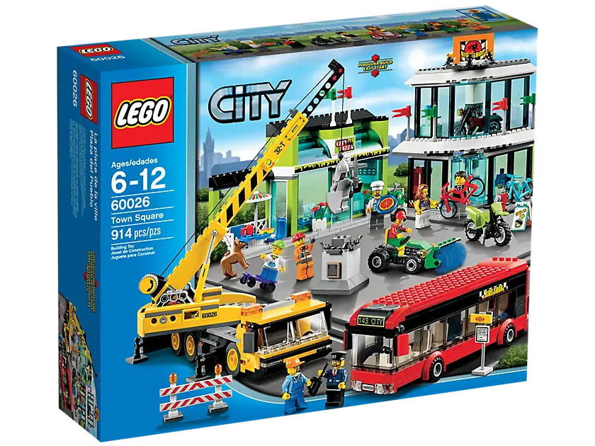 Colorful LEGO City Toy Set