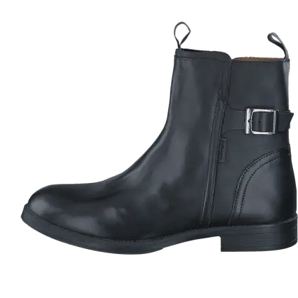 Black Ankle Boot Footwear