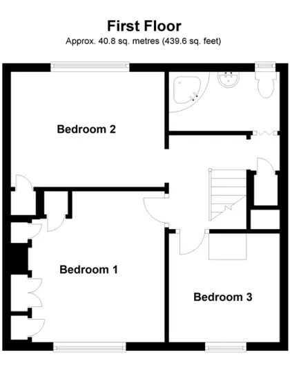 First Floor Plan Diagram