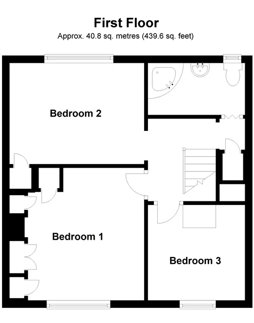 First Floor Plan Diagram