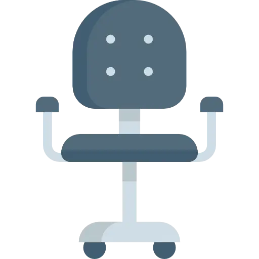 Office Chair Illustration for Workspace