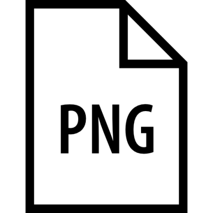 PNG File Format Icon