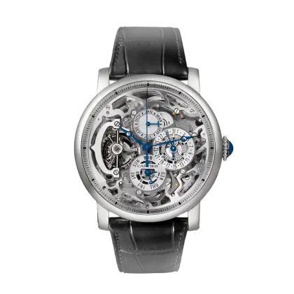 Luxury Skeleton Watch with Transparent Design