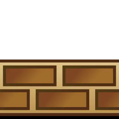 Illustration of a Textured Brick Wall