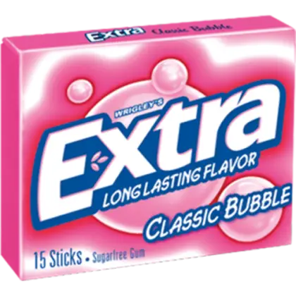 Pink Extra Bubble Gum Pack